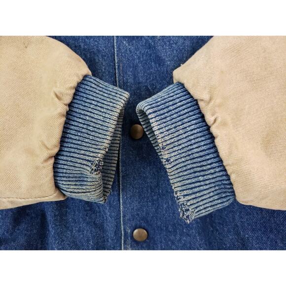 Three Rivers ~Men's L~ Authentic Denim Jacket/Bomber "Little Tots For BIG Boys" - Picture 14 of 16